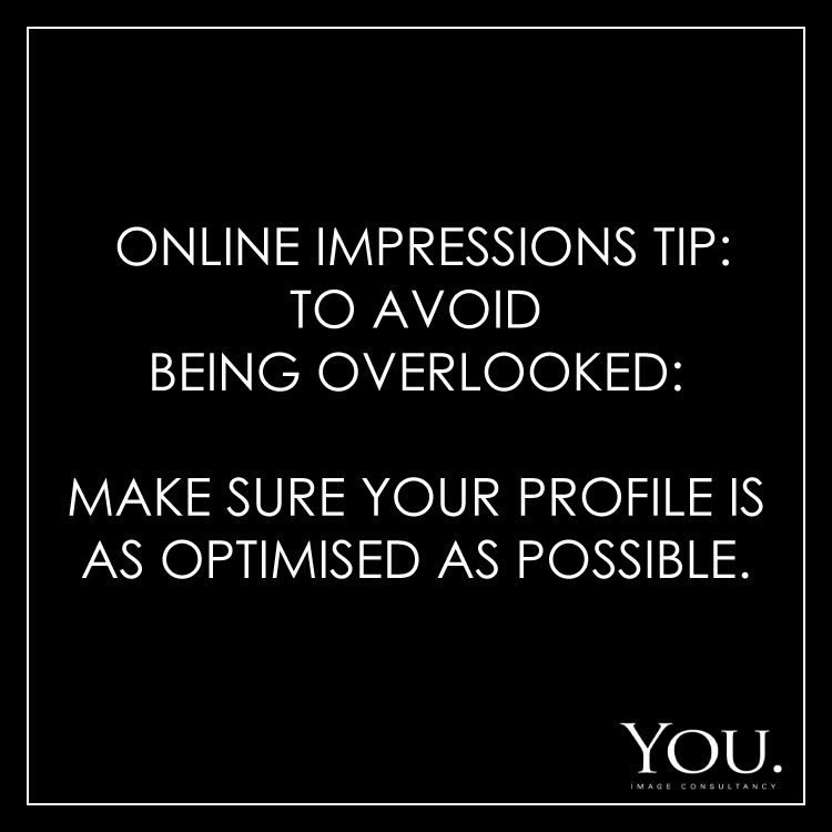 online profile tips